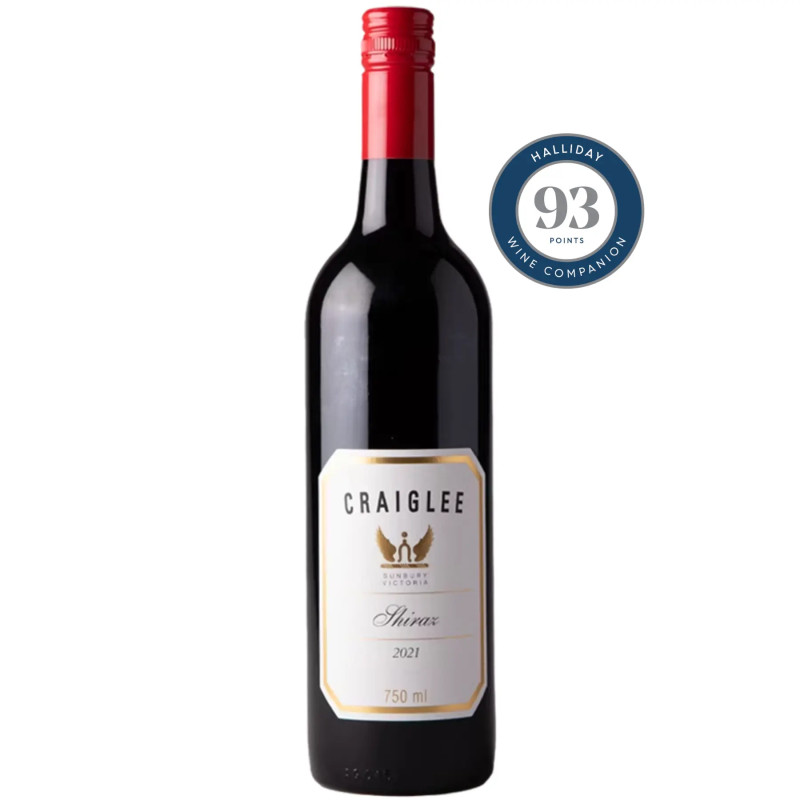 Craiglee Shiraz 2021 750ml
