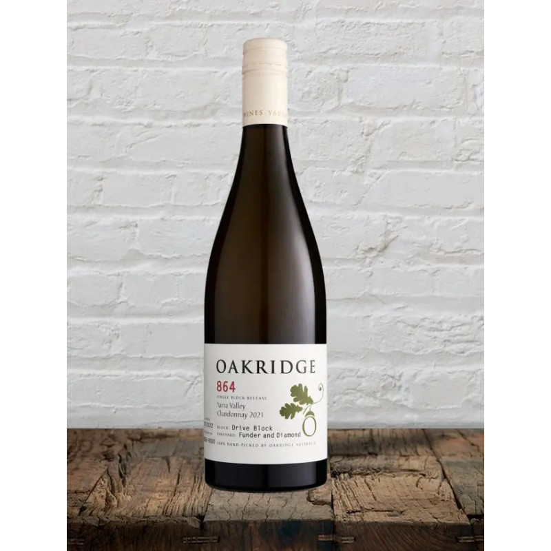 2021 Oakridge 864 Chardonnay, Yarra Valley, Australia