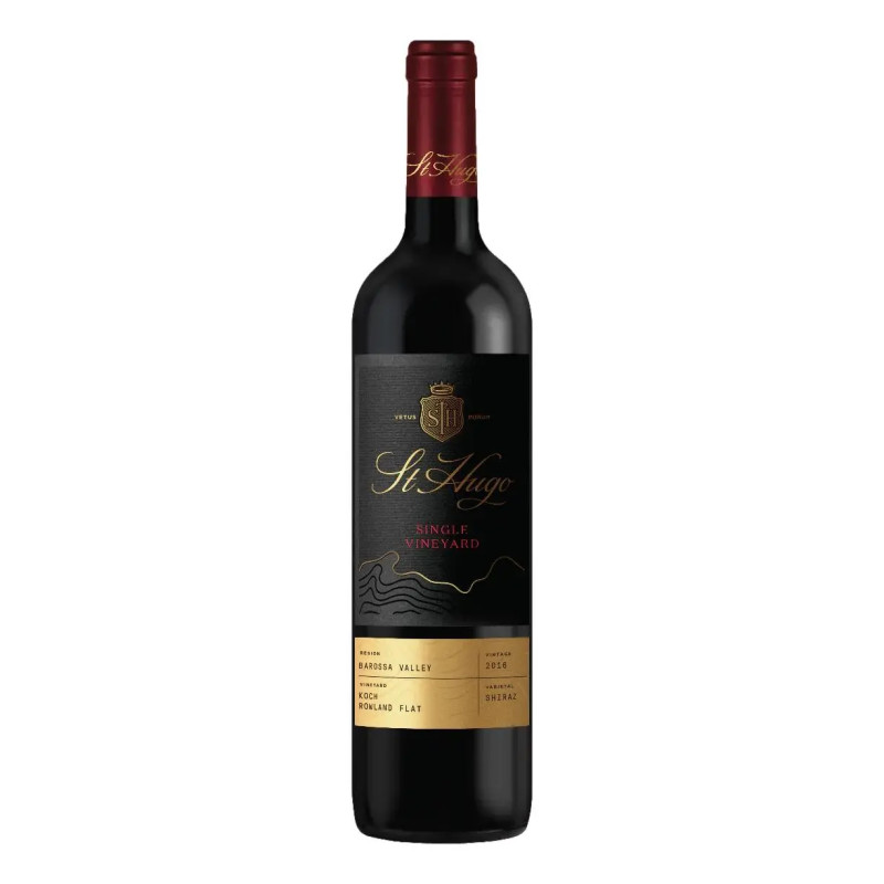 St Hugo Single Vineyard Rowland Flat Shiraz 2016 750ml