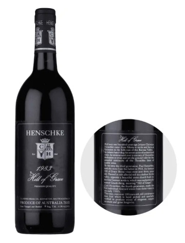 1976 Henschke Hill Of Grace Shiraz 750ml