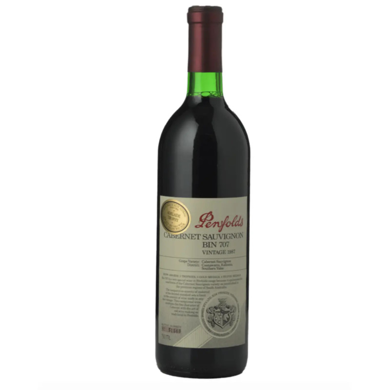 1987 Penfolds Bin 707 Cabernet Sauvignon 750ml