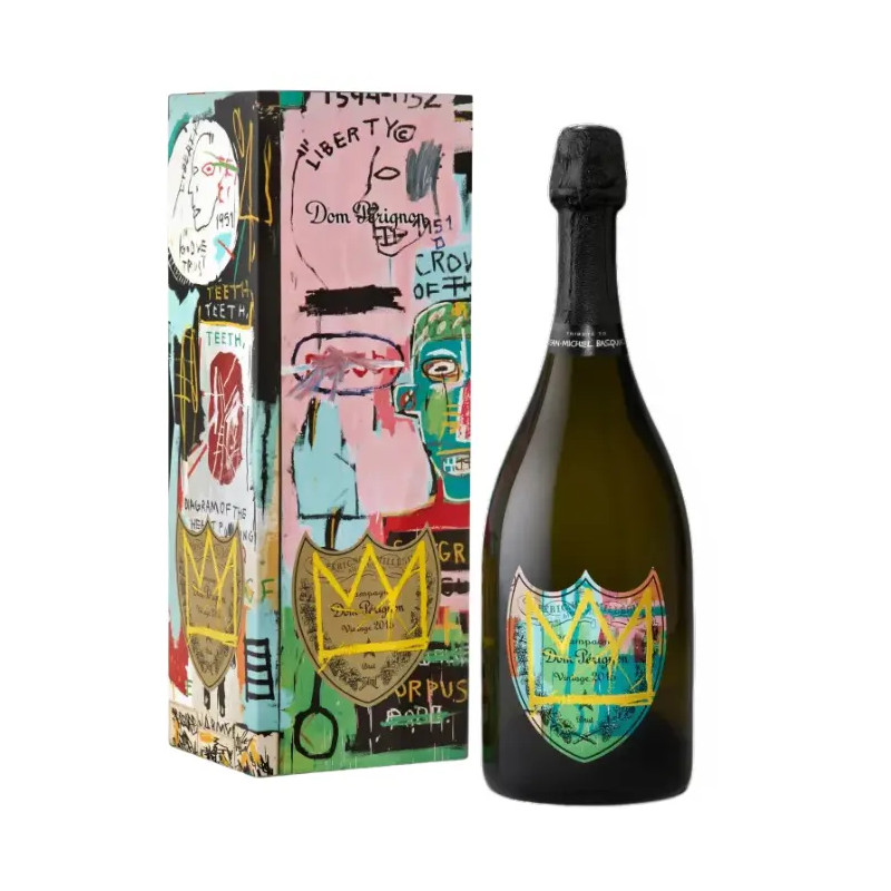 2015 Dom Perignon Jean-Michel Basquiat Tribute Vintage Brut 750ml Gift Box