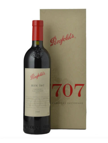 2015 Penfolds Bin 707 Cabernet Sauvignon 750ml with Original Presentation Box