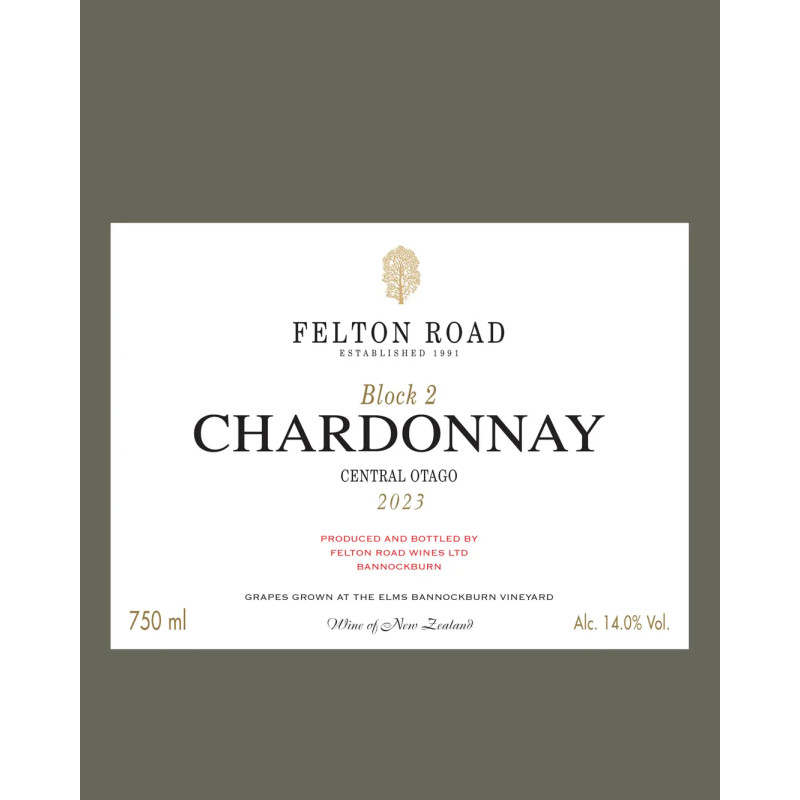 2023 Felton Road Block 2 Chardonnay 1.5L Magnum