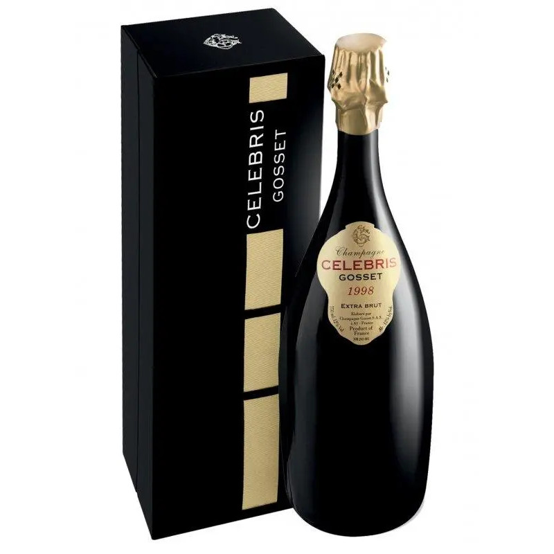 Gosset Celebris Rose 1998 Champagne Presentation Box