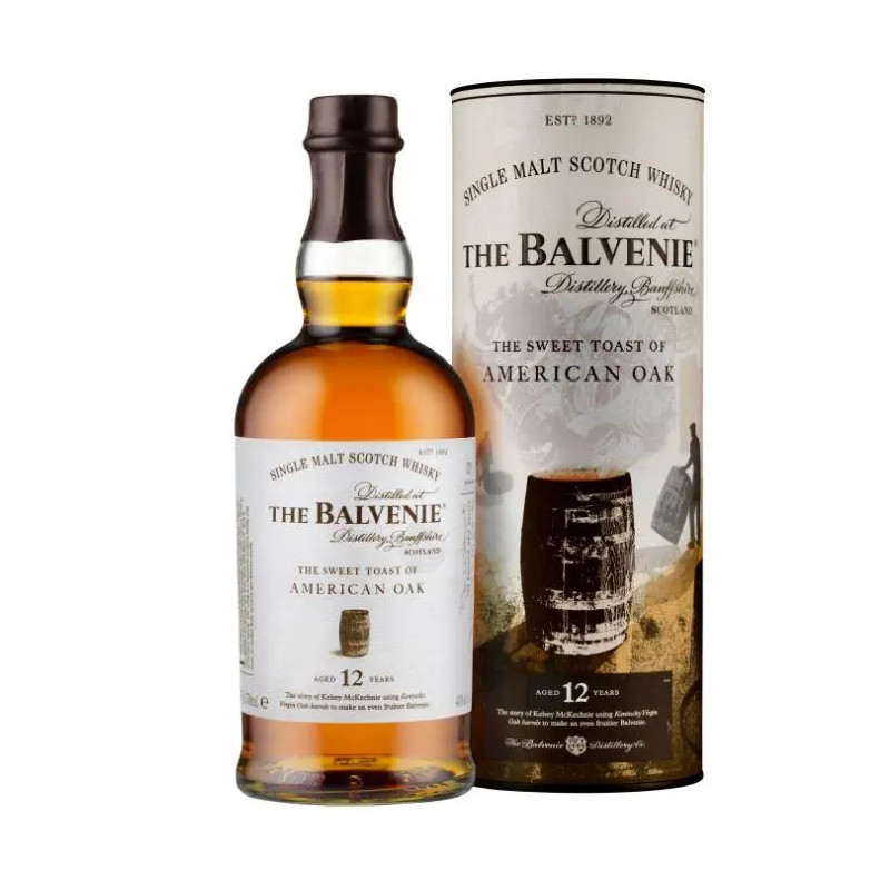 BALVENIE STORIES 12YO - THE SWEET TOAST OF AMERICAN OAK