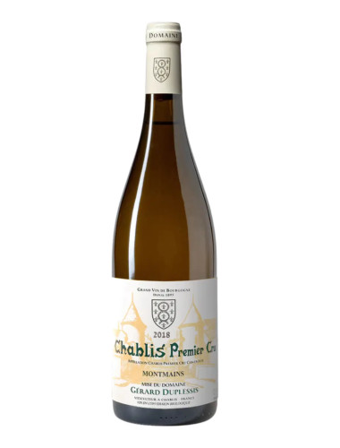 2018 Domaine Gerard Duplessis Montmains Chablis Premier Cru 750ml