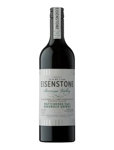2021 Eisenstone Mattcheoss Vyd Greenock Shiraz 750ml