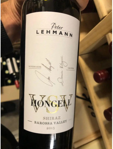 PETER LEHMANN VSV HONGELL SHIRAZ 2015