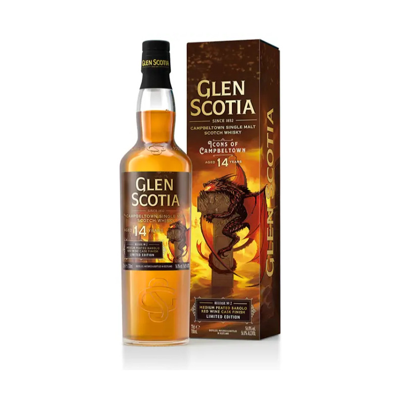 Glen Scotia Icons of Campbeltown Release No.2 14 Year Old Single Malt Scotch Whisky 700ml