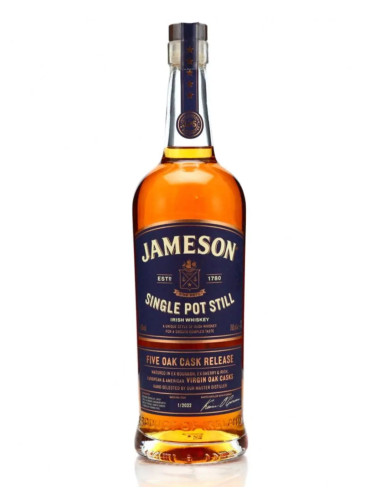 Jameson Single Pot Still - Five Oak Cask Release Whiskey 700ml