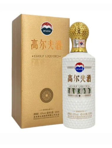 Kweichow Moutai 'Golf Liquor' 53% Baijiu 500ml
