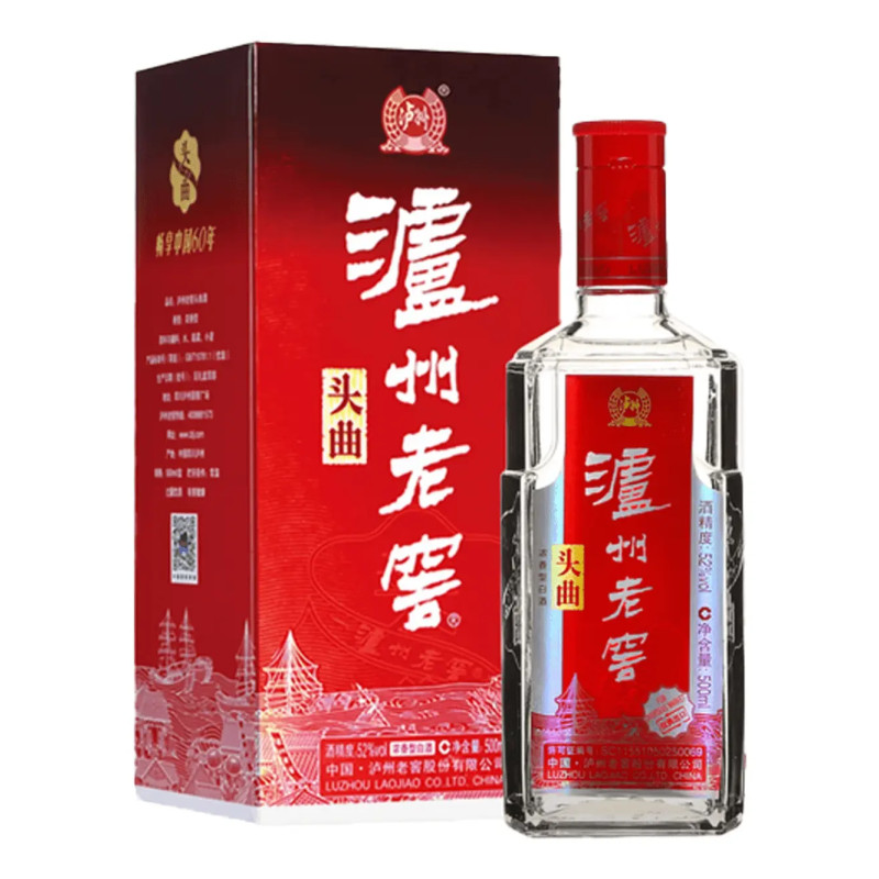Luzhou Laojiao Tou Qu Baijiu 500ml