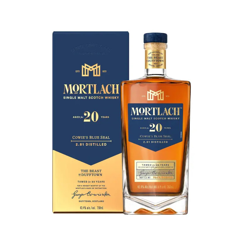 Mortlach 20 Year Old Single Malt Scotch Whisky 750ml