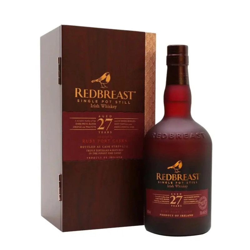 Redbreast 27 Year Old Cask Strength Single Pot Still Irish Whiskey 700ml