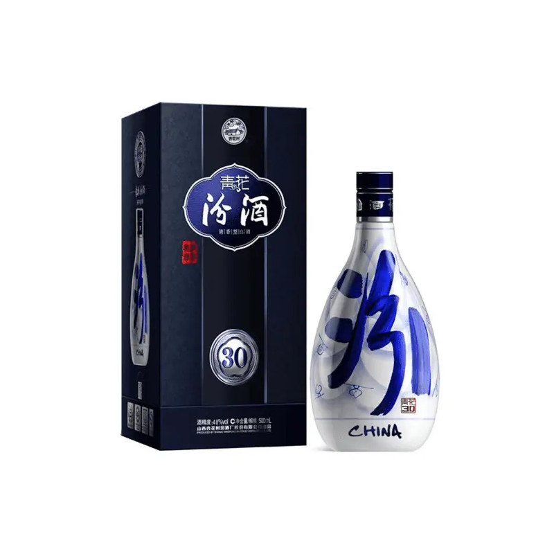 FenJiu QingHua 30 Year Old Baijiu 48% 500ml