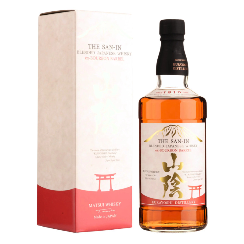 Matsui The San-In Blended Japanese Whisky Ex-Bourbon Barrel 700ml