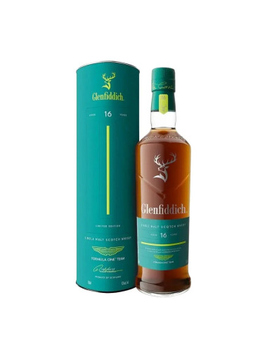 Glenfiddich 16YO Aston Martin F1 Single Malt Scotch Whisky