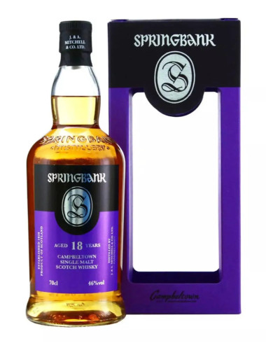Springbank 18 Year Old Single Malt Whisky 2020 Release 700ml