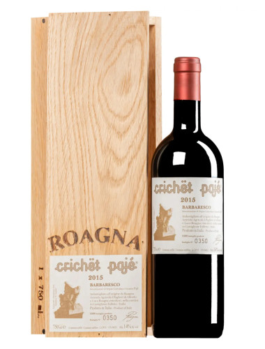 2015 Roagna Crichet Paje Barbaresco DOCG 750ml Wooden Box
