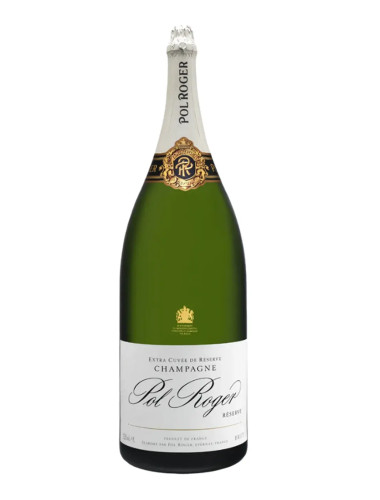 Pol Roger Brut Réserve Non Vintage 12L Balthazar Wooden Box