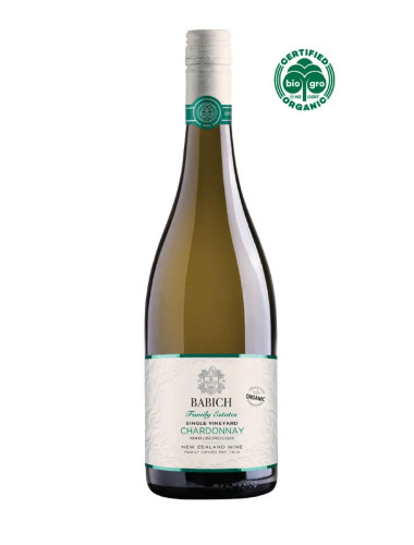 2020 Babich Wines Family Estates Single Vineyard Organic Chardonnay 750ml