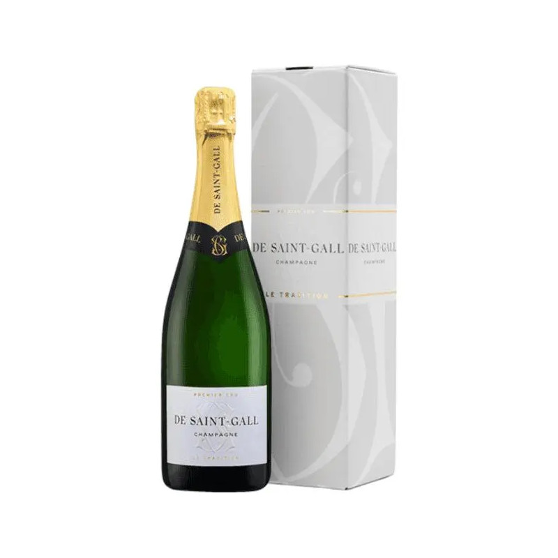De Saint Gall 'Le Tradition' Premier Cru Brut 750ml Gift Box