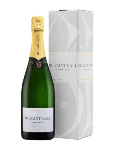 De Saint Gall 'Le Tradition' Premier Cru Brut 750ml Gift Box