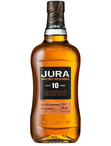 Jura 10Yo Single Malt Scotch Whiskey 700ml