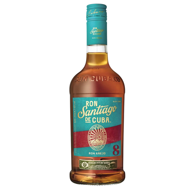 Ron Santiago De Cuba 8 Year Anejo Old Rum 700ml