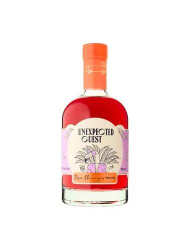 Unexpected Guest Disco Flamingo Pink Gin