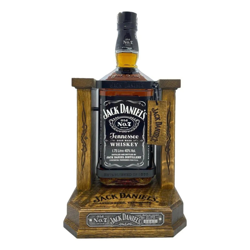 Jack Daniel's Old No. 7 Tennessee Whiskey & Cradle 1.75L
