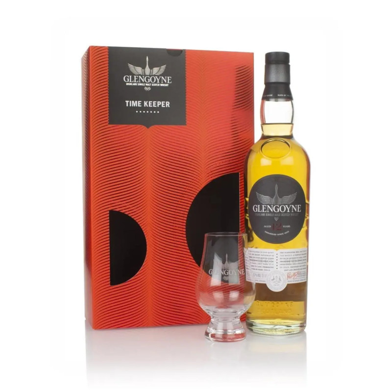 Glengoyne 12yo Time Keeper Glass Gift Pack