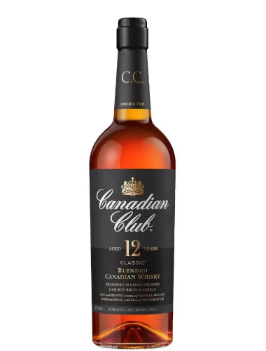 Canadian Club 12 Year Old Classic Canadian Whisky 700ml