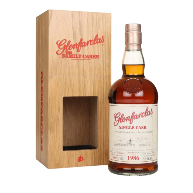 1986 Glenfarclas The Family Casks Single Cask Vintage Single Malt Scotch Whisky 700ml