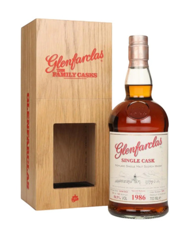 1986 Glenfarclas The Family Casks Single Cask Vintage Single Malt Scotch Whisky 700ml