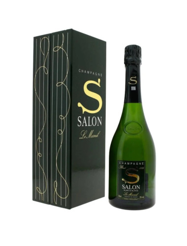 1996 Salon Cuvee 'S' Le Mesnil Blanc de Blancs Brut 750ml Original Presentation Box