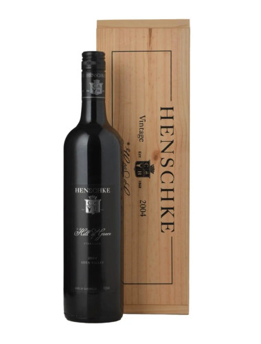 2004 Henschke Hill of Grace Shiraz 750ml Original Wooden Box