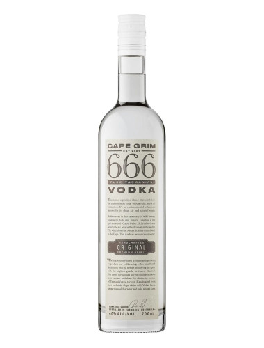 666 Pure Tasmanian Vodka 700ml