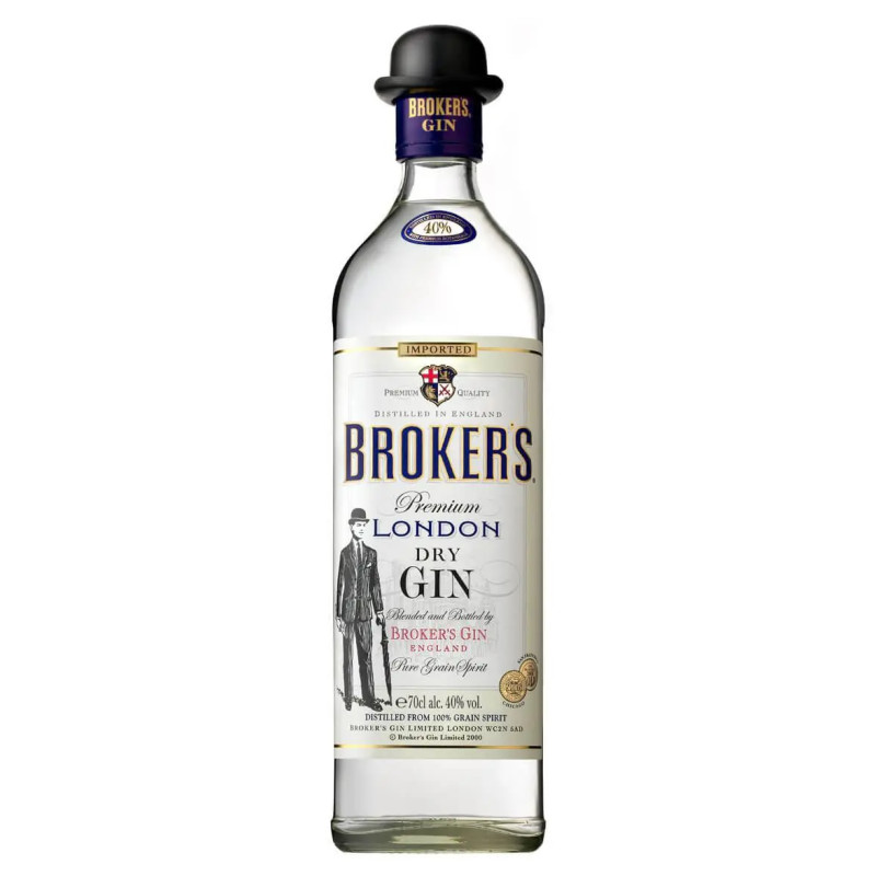 Brokers Gin L/Don Dry40% 700ml