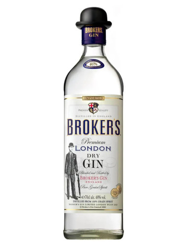 Brokers Gin L/Don Dry40% 700ml