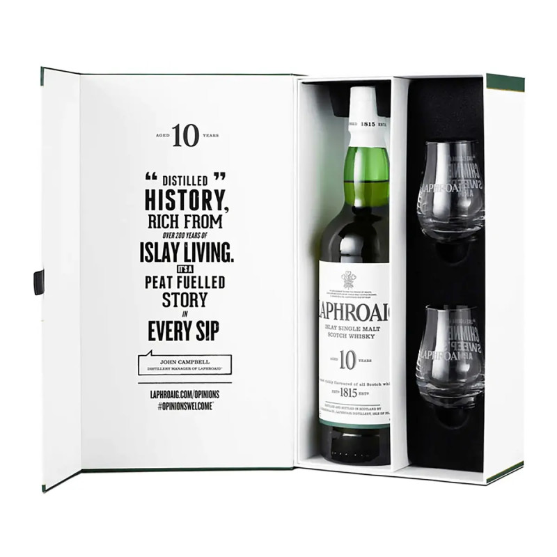 Laphroaig 10yo Gift Box 40% 700ml