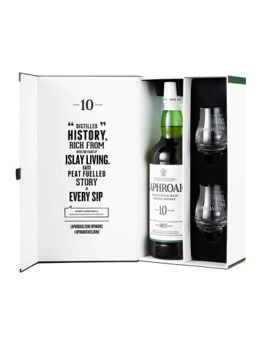 Laphroaig 10yo Gift Box 40% 700ml