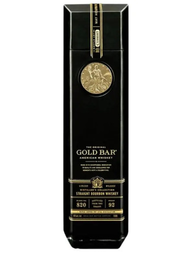 GOLD BAR Black DBL CSK 46% 750ml