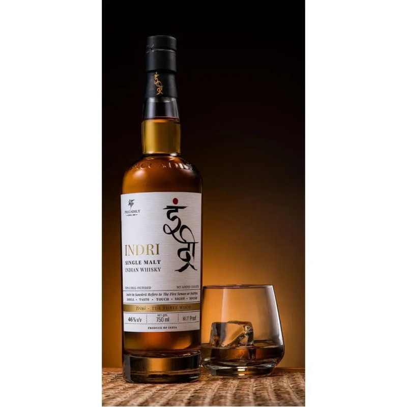 Indri Dru Limited Edition Single Malt 57.2% 700ml