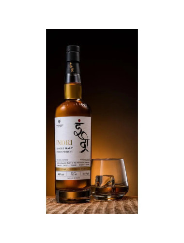 Indri Dru Limited Edition Single Malt 57.2% 700ml