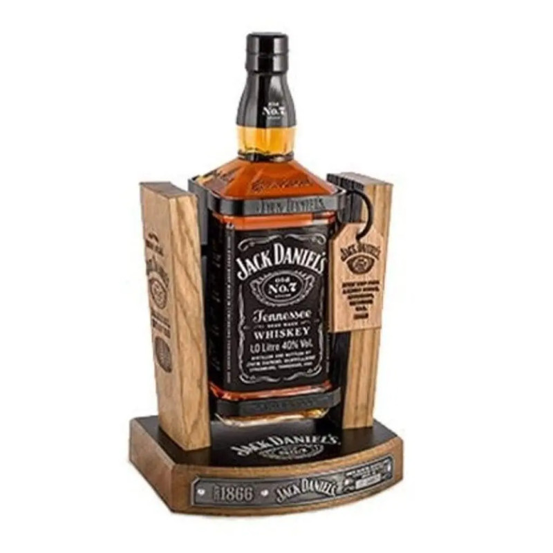 Jack Daniel's Old No. 7 Tennessee Whiskey + Cradle 1L Bottle