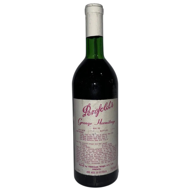 1973 Penfolds Bin 95 Grange Shiraz 750ml Clinic 2025