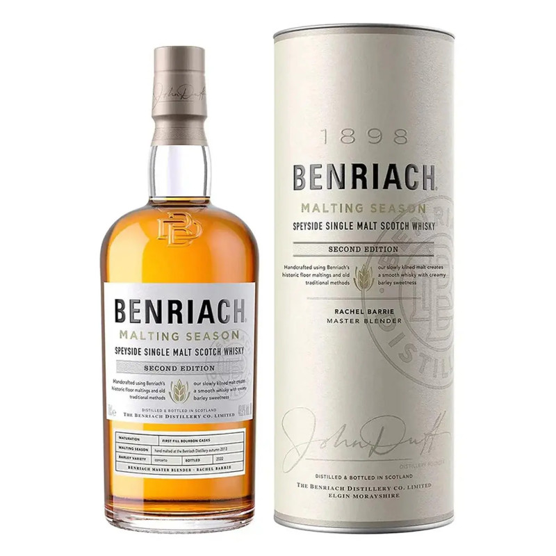 The BenRiach Malting Season Single Malt Scotch Whisky Second Edition 700ml