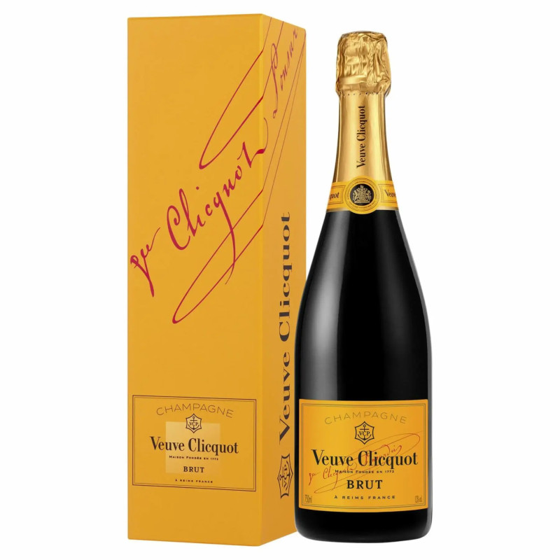 Veuve Clicquot NV Gift Boxed Champagne 750ml